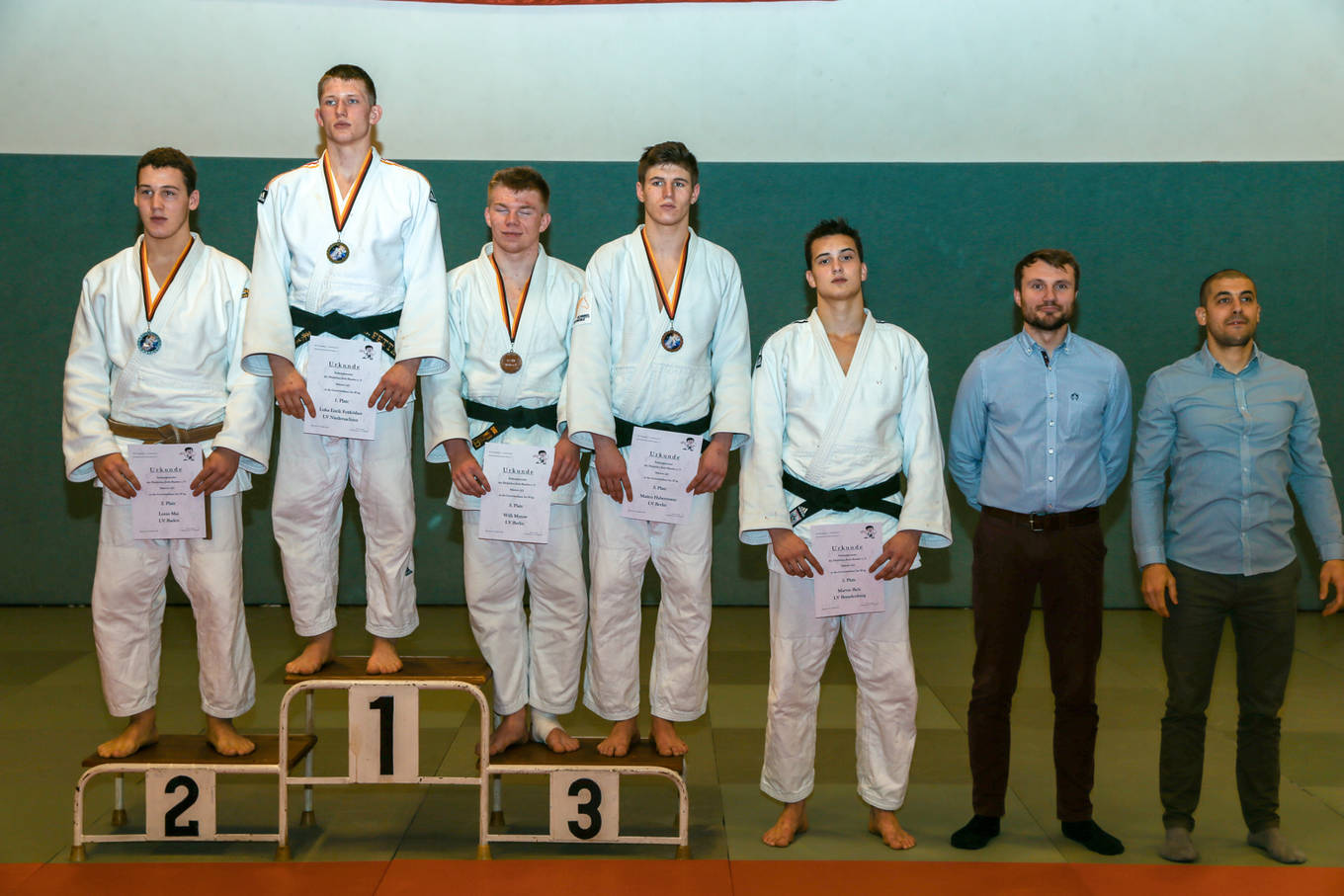 Louis Mai wieder ganz vorne mit dabei