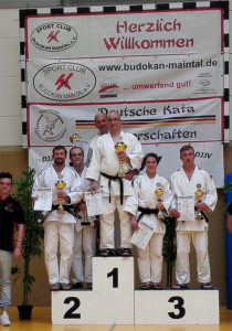 Deutsche Kata Meisterschaft im Doppelpack