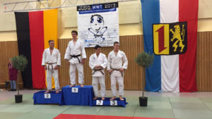 Louis Mai beim Wolfgang-Welz-Turnier: ein 16-Jähriger auf einem U20 Turnier